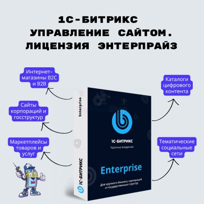 1С-Битрикс: Управление сайтом. Лицензия Энтерпрайз - купить в Пумаре